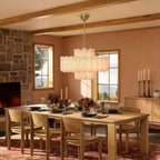 Seraphine Fluted Glass Chandelier