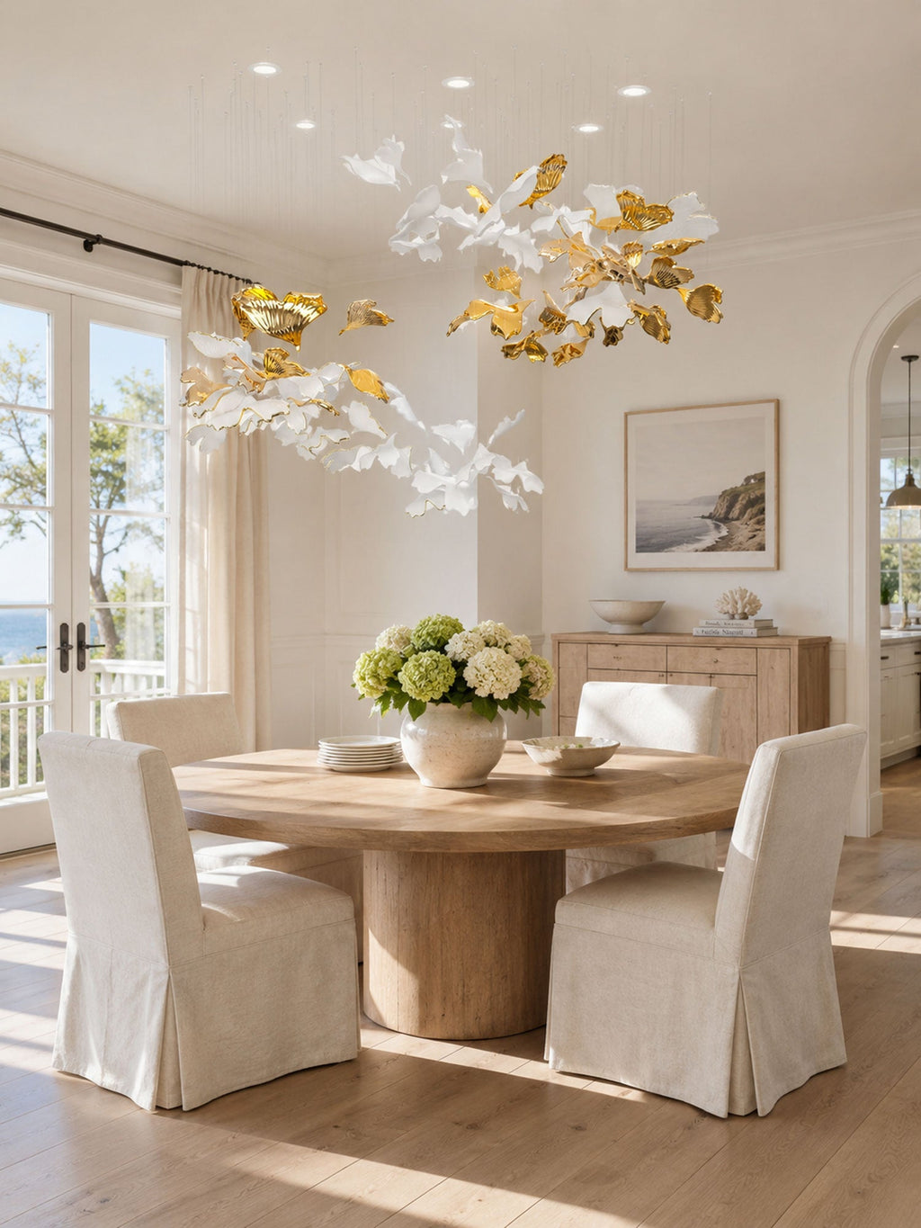 Ginkgo Tree Chandelier