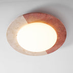 Celestial Travertine Ceiling Lamp