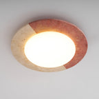 Celestial Travertine Ceiling Lamp