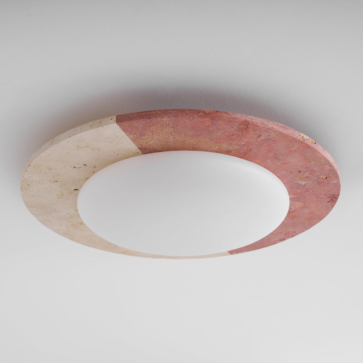 Celestial Travertine Ceiling Lamp