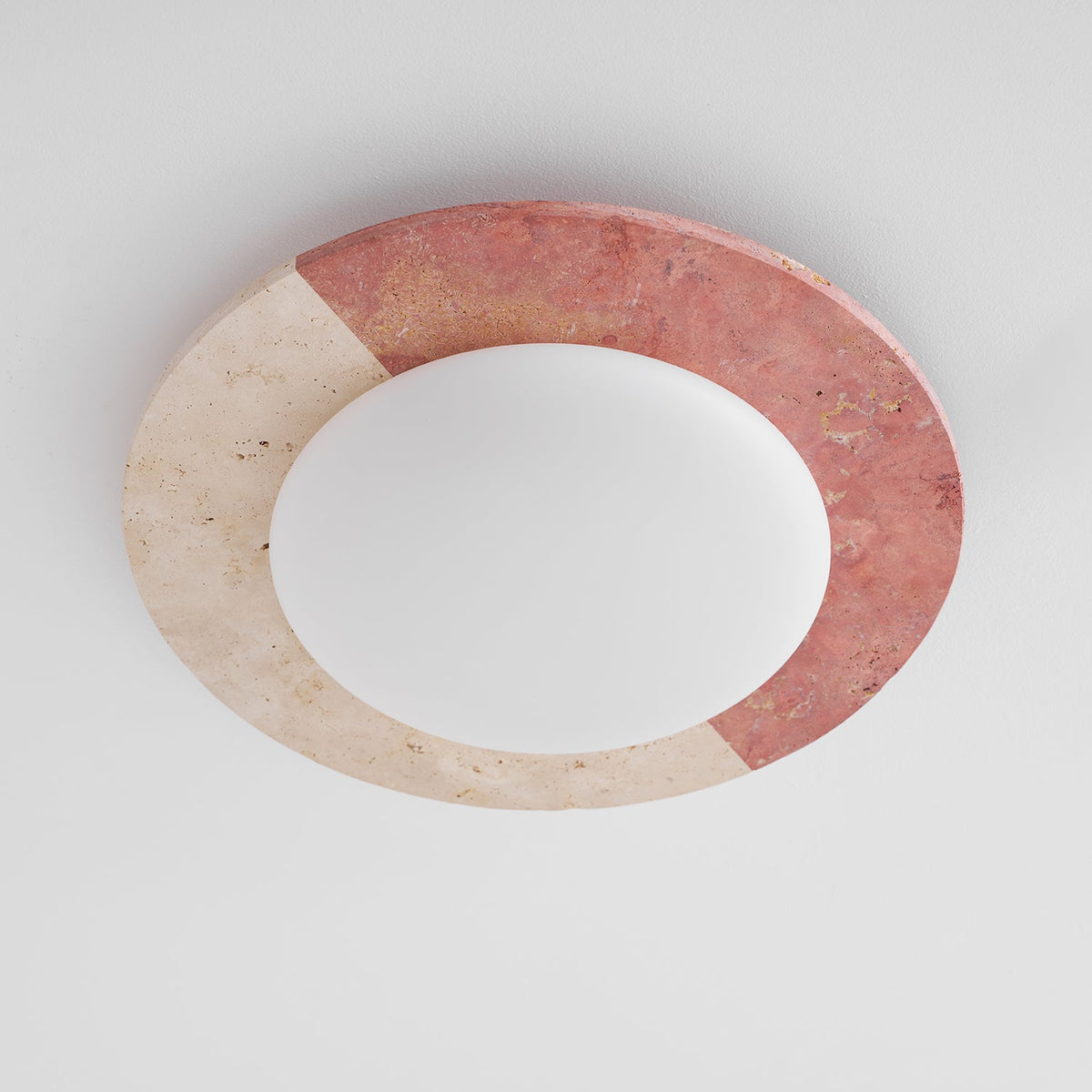 Celestial Travertine Ceiling Lamp