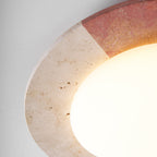 Celestial Travertine Ceiling Lamp