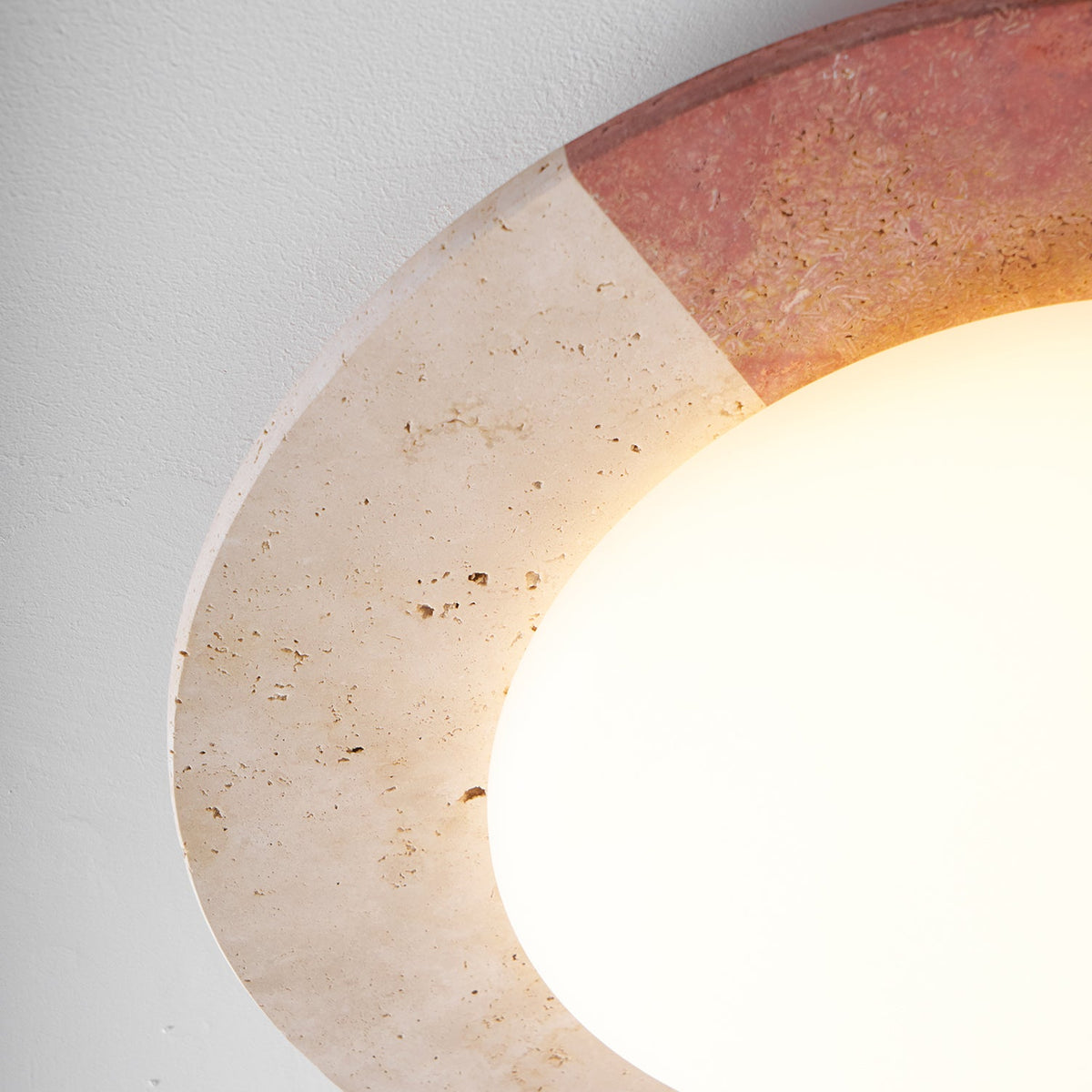 Celestial Travertine Ceiling Lamp