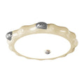 Cream Puffering Ceiling Light