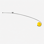 Astral Curve Ceiling Lamp