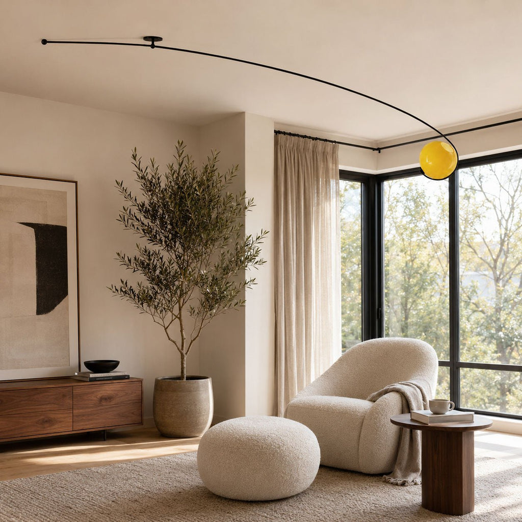 Astral Curve Ceiling Lamp