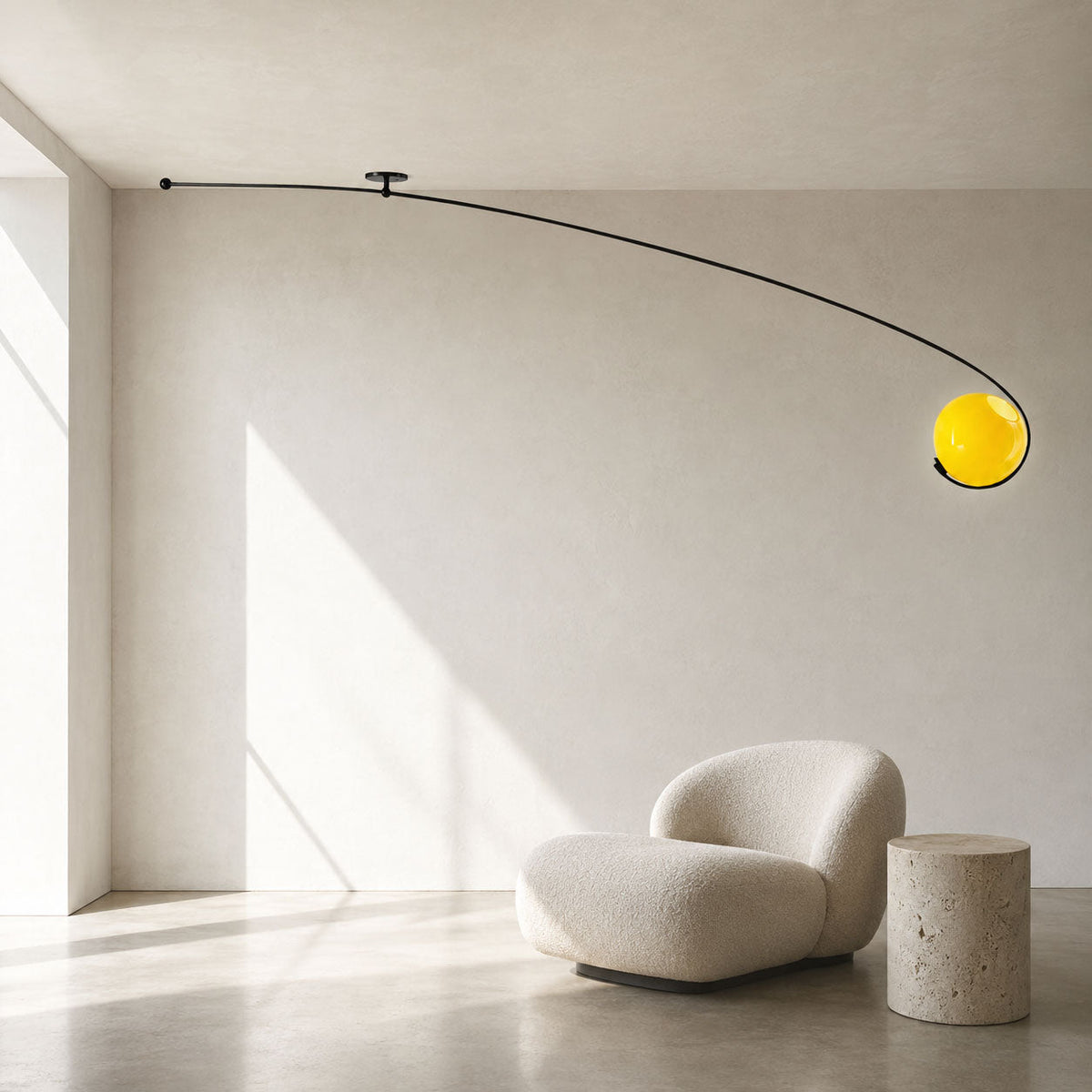 Astral Curve Ceiling Lamp