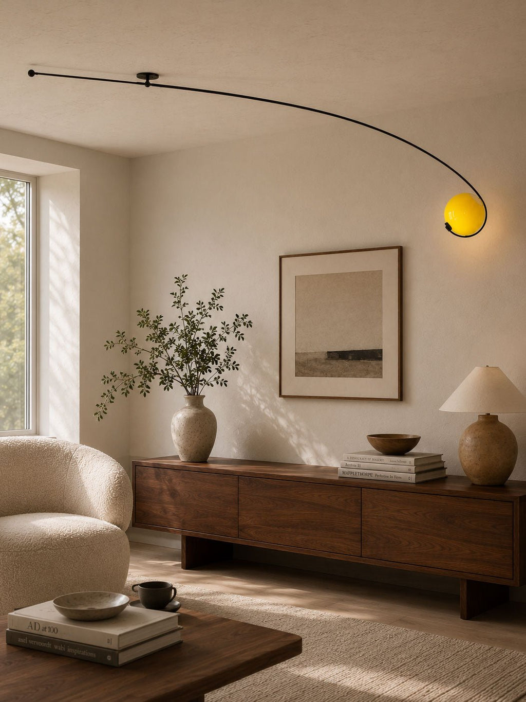 Astral Curve Ceiling Lamp