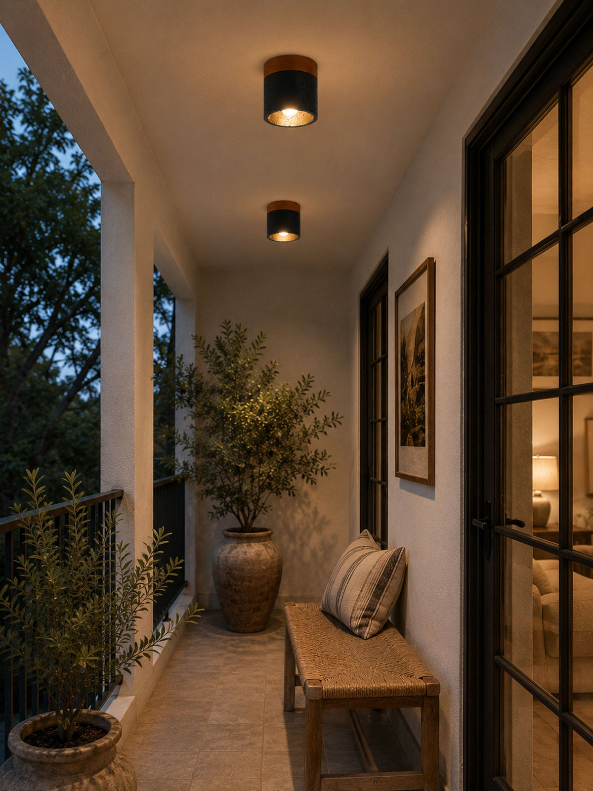 Volcanic Glow Ceiling Light