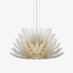 Aurelia Glass Petal Chandelier