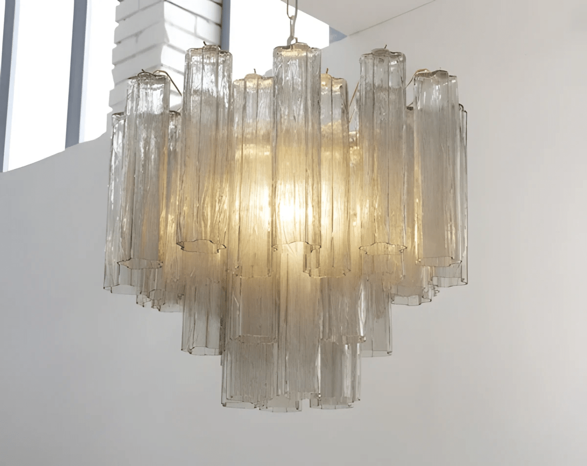 Glass Tubes Chandelier
