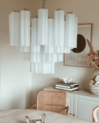 Glass Tubes Chandelier