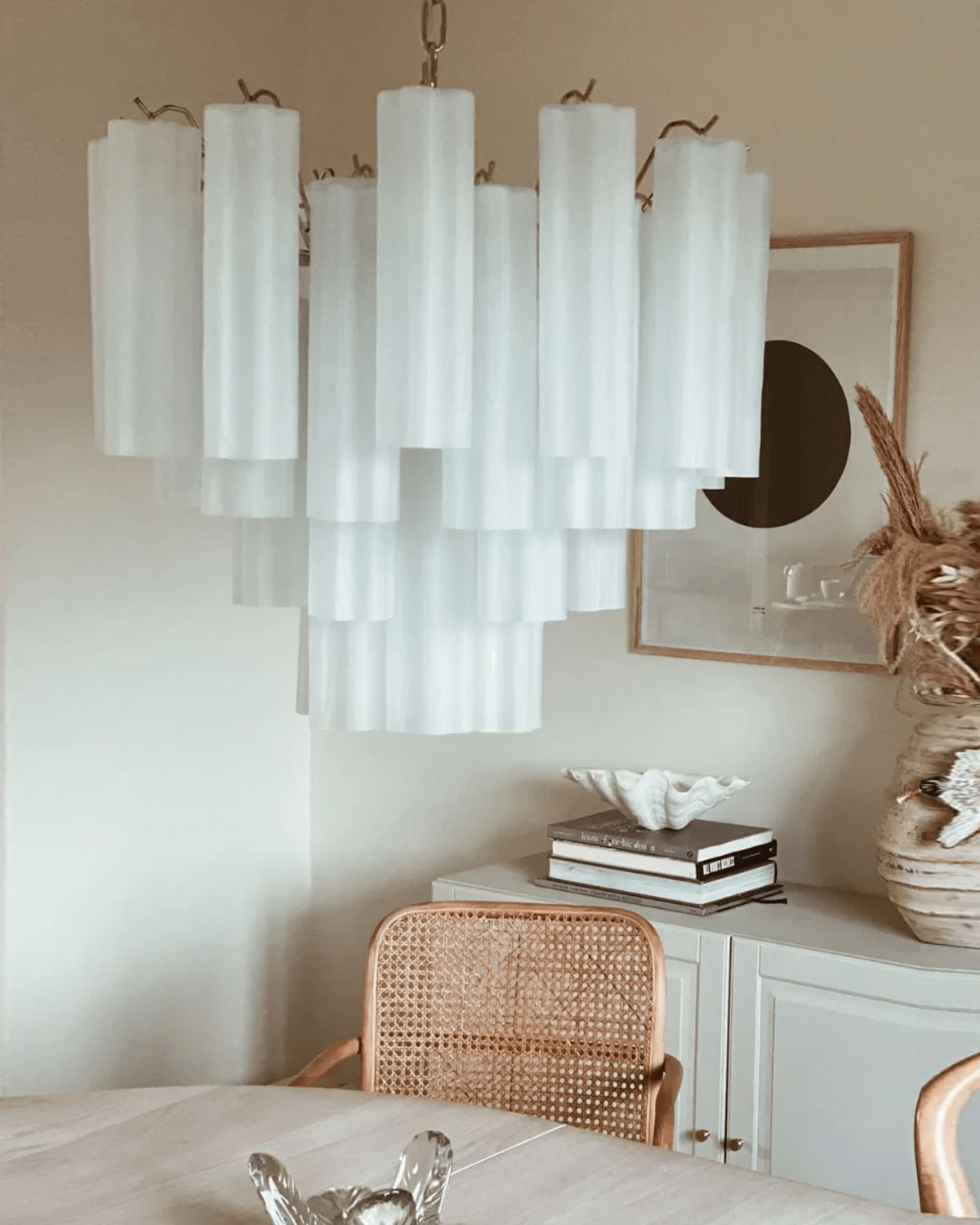 Glass Tubes Chandelier