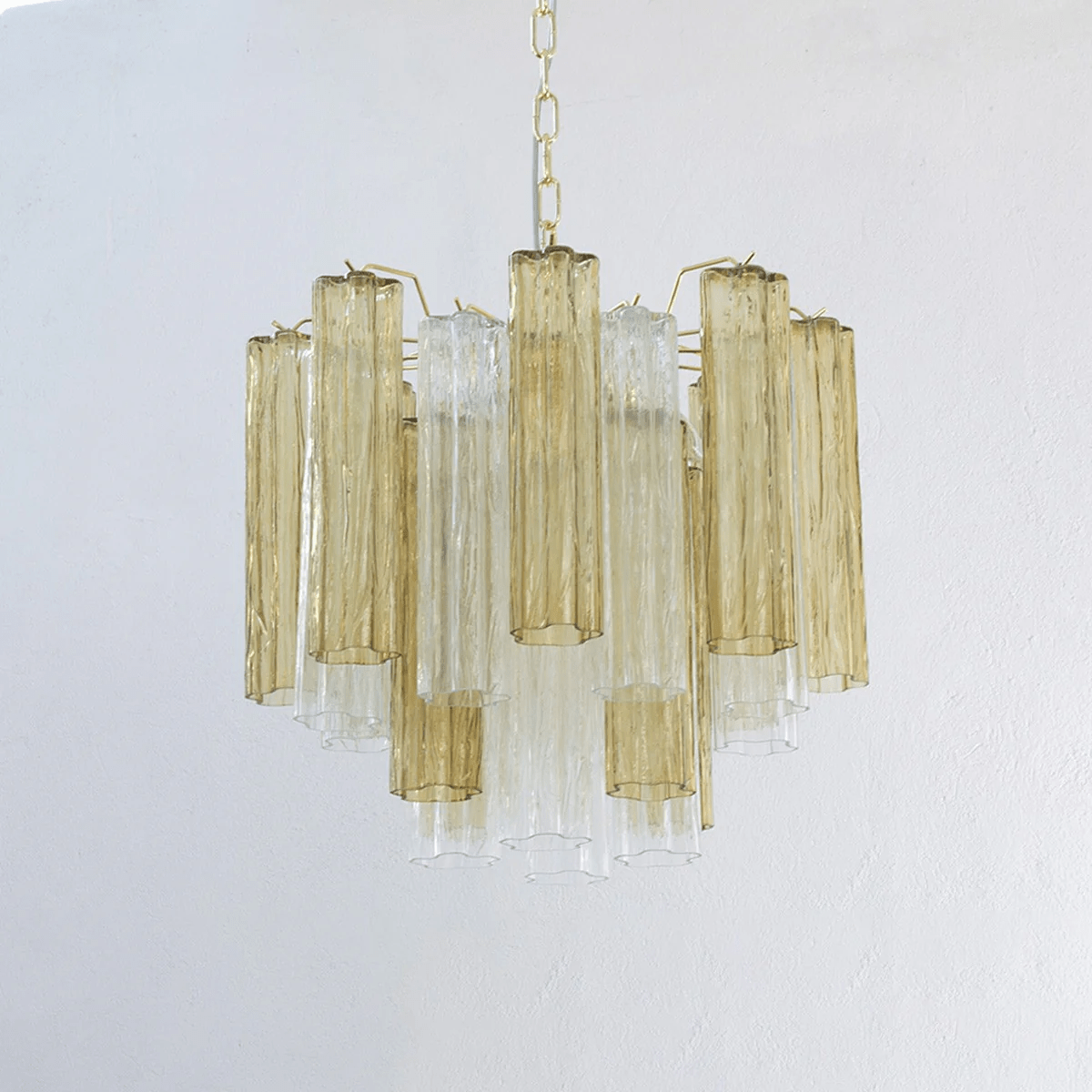 Glass Tubes Chandelier