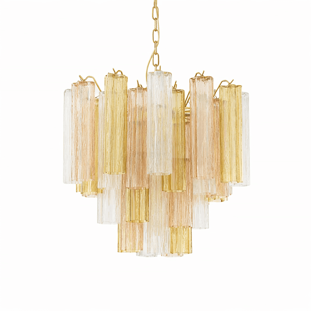 Glass Tubes Chandelier