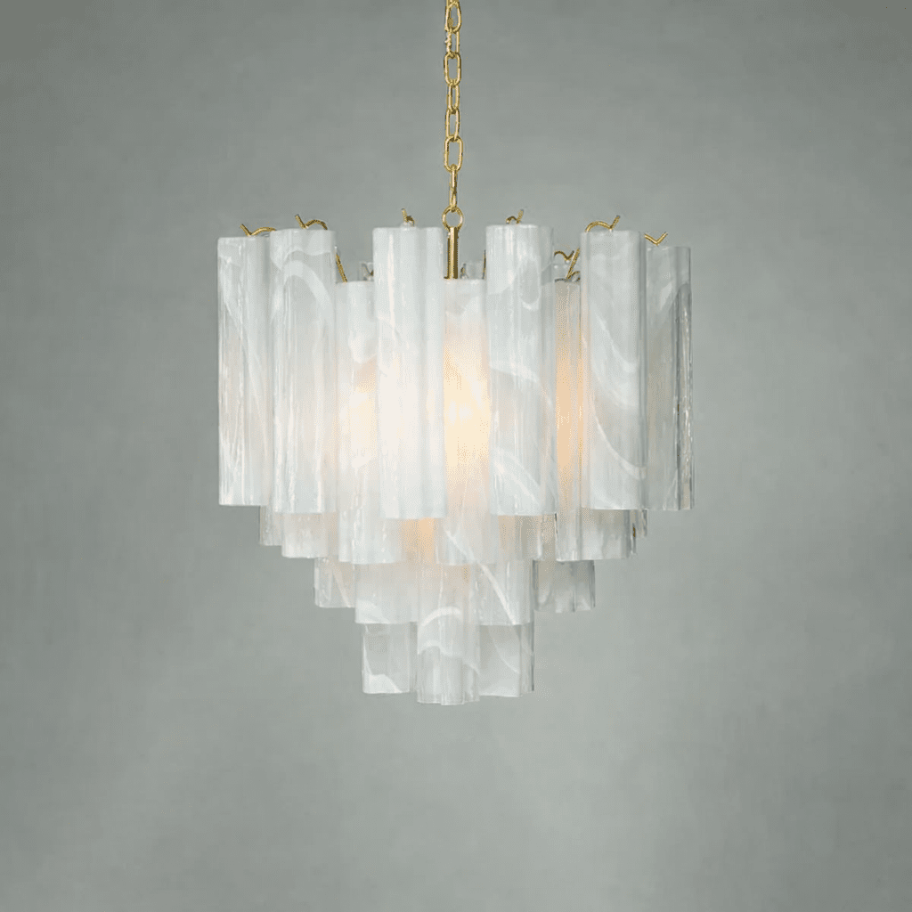 Glass Tubes Chandelier