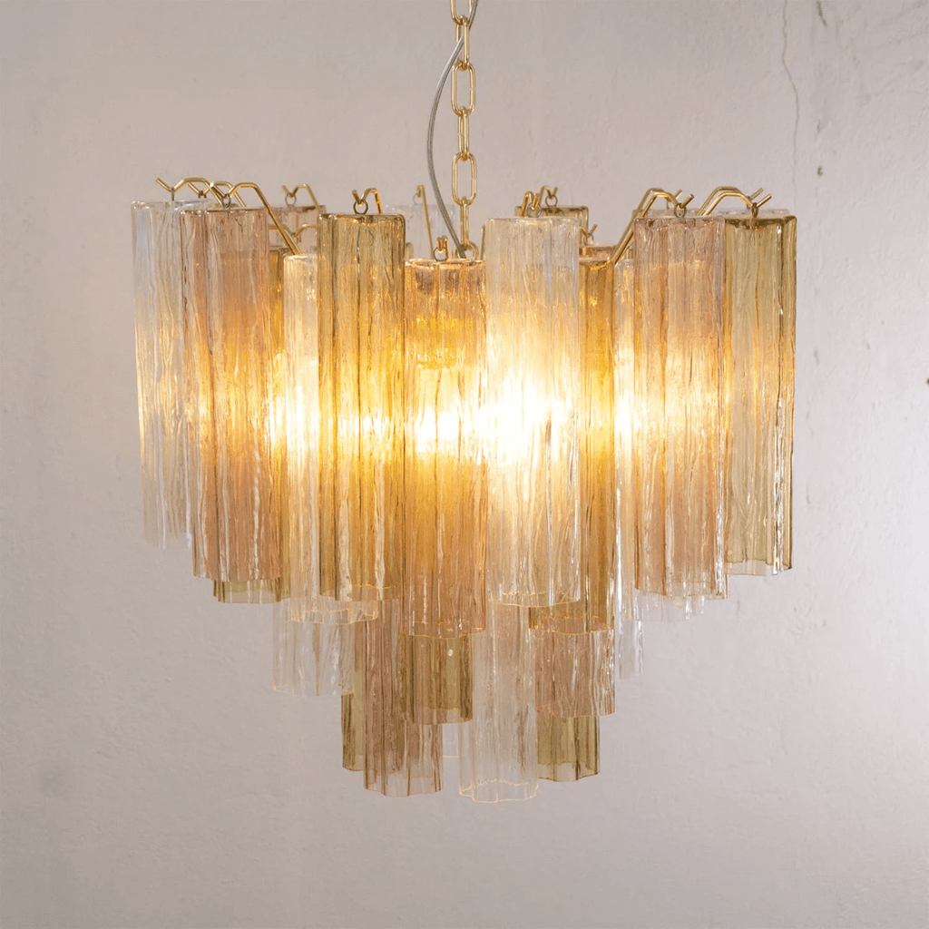 Glass Tubes Chandelier