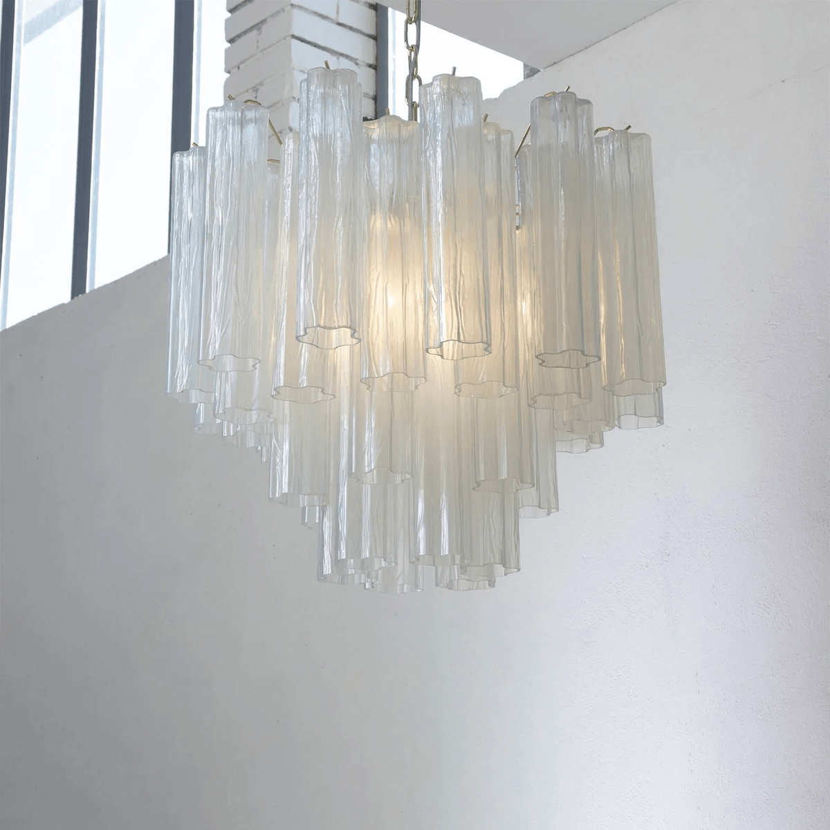 Glass Tubes Chandelier