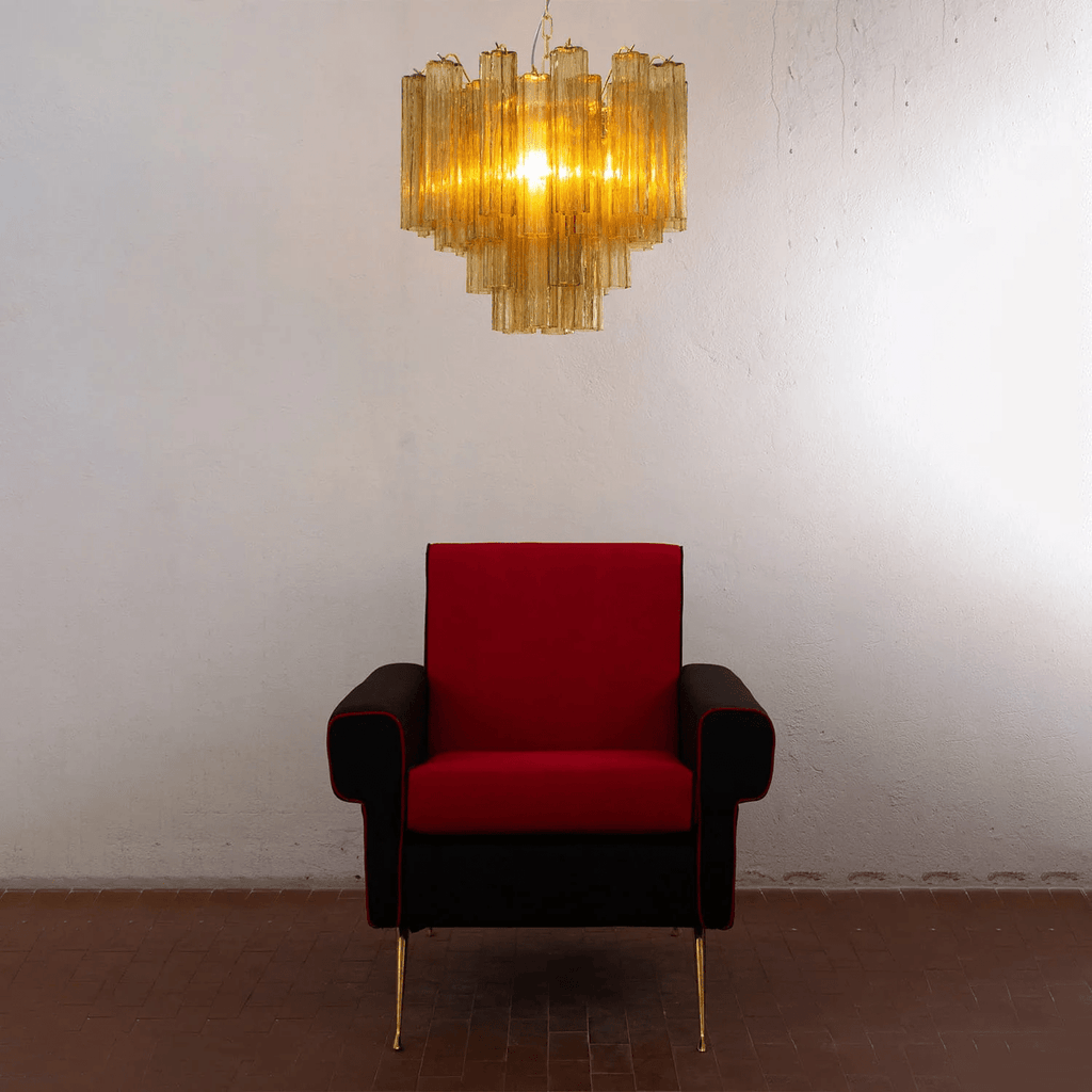 Glass Tubes Chandelier
