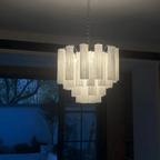 Glass Tubes Chandelier