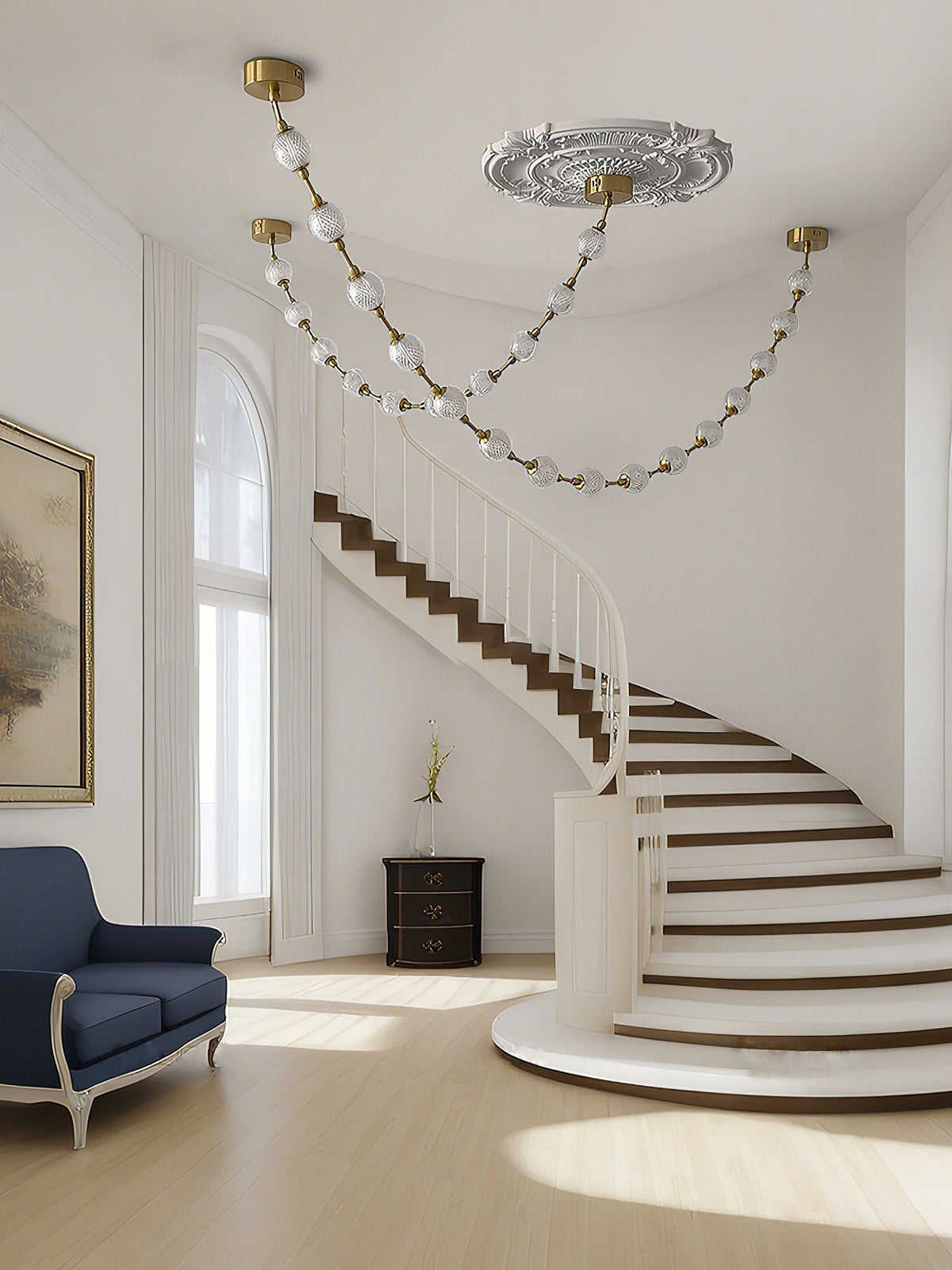 Strand Necklace Chandelier