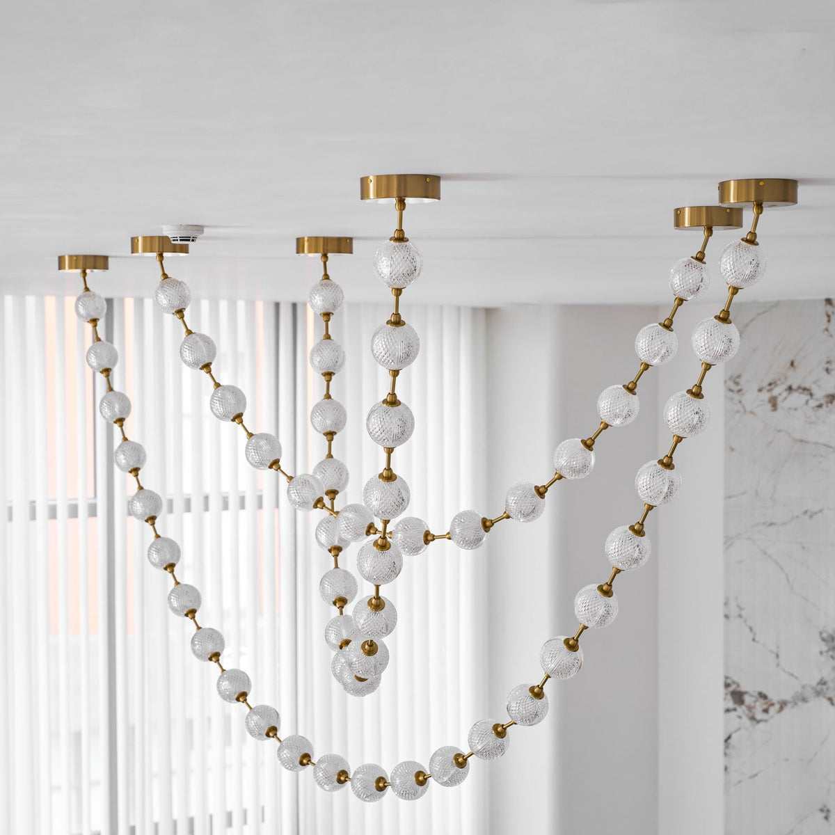 Strand Necklace Chandelier