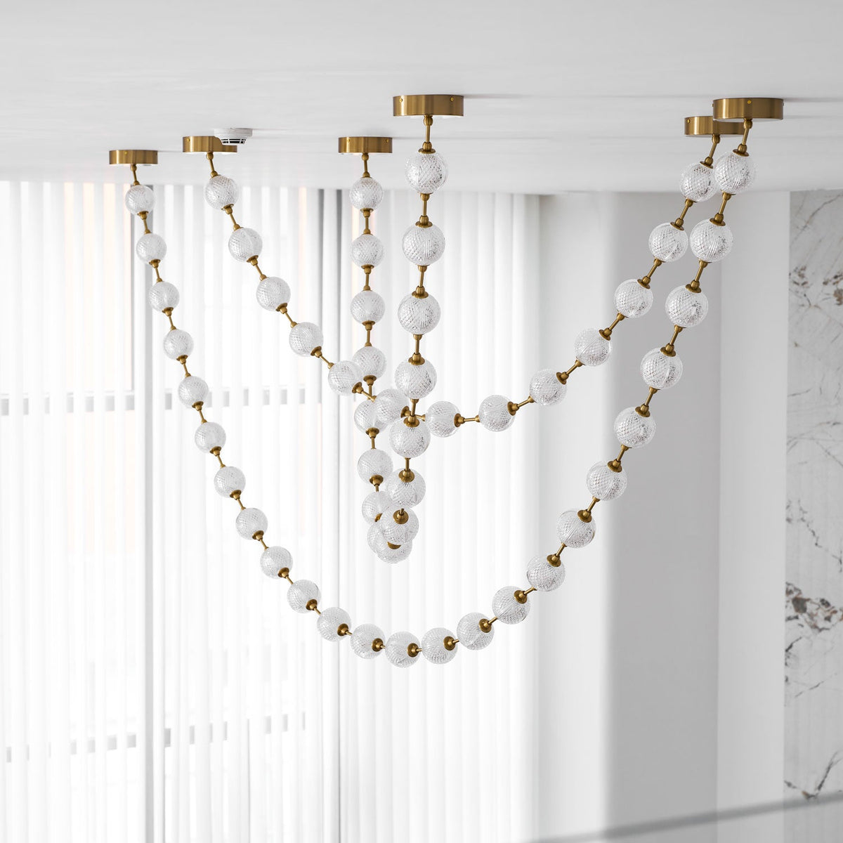 Strand Necklace Chandelier