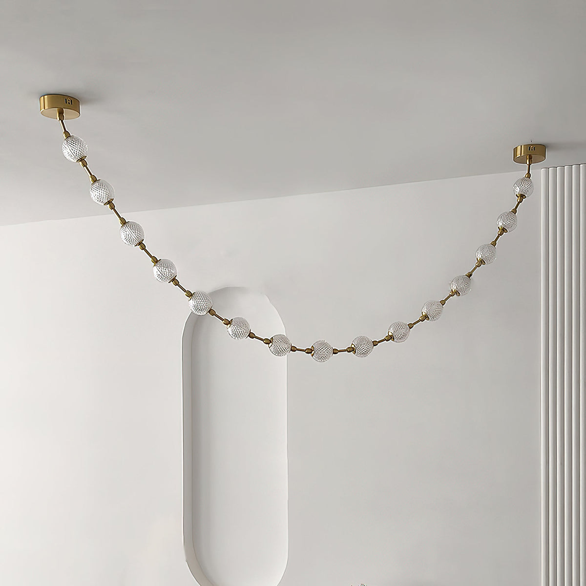 Strand Necklace Chandelier