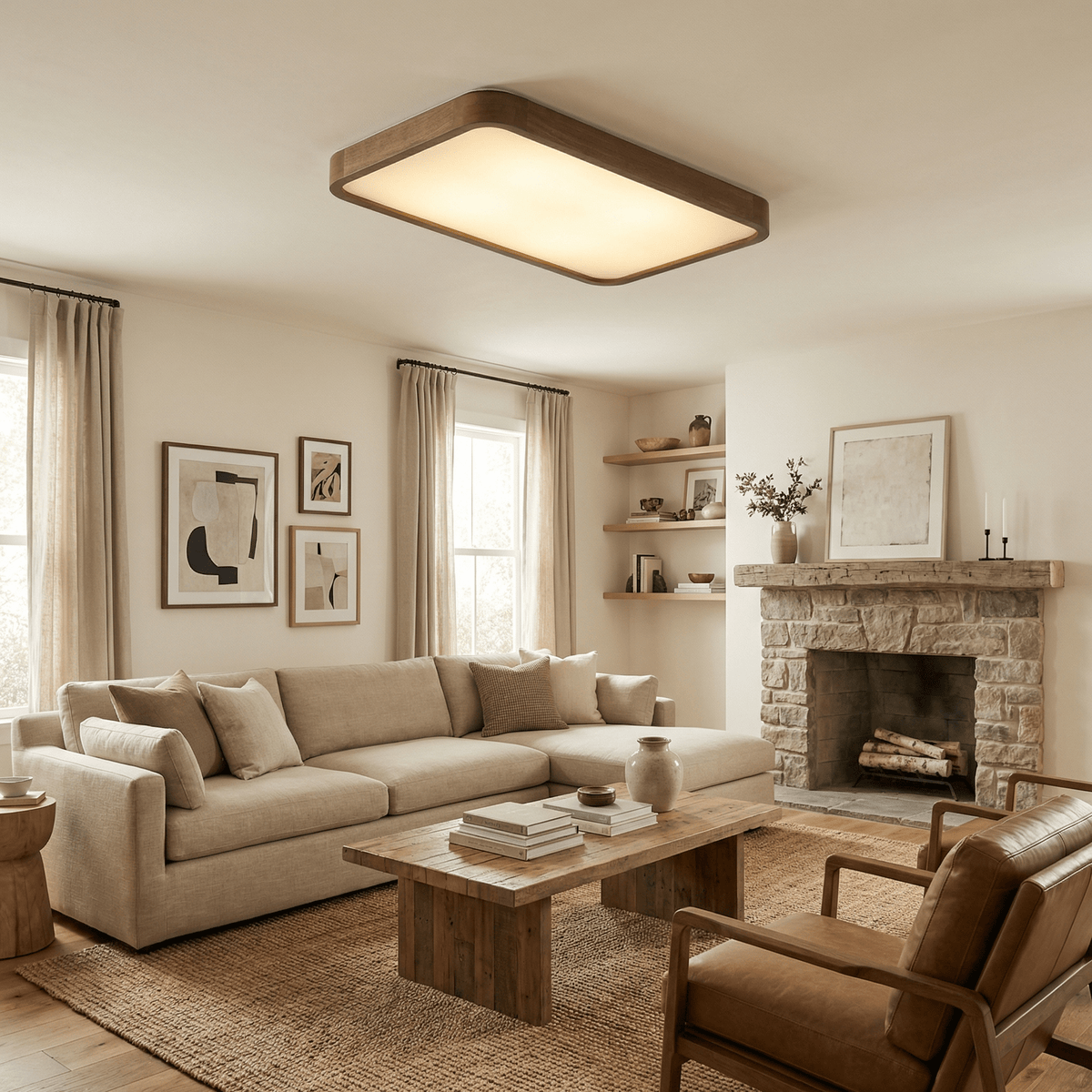 Kairo Soft Edge Ceiling Light