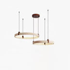 Celestial Orbit Travertine Chandelier