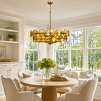 Solaris Disc Murano Chandelier