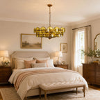 Solaris Disc Murano Chandelier