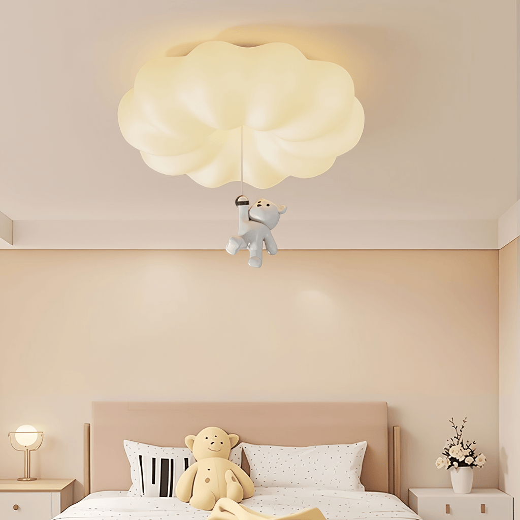 Cloud Bear Ceiling Light
