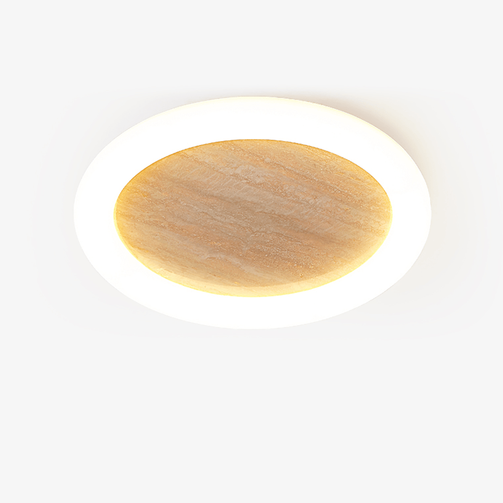 Luma Sol Travertine Ceiling Light