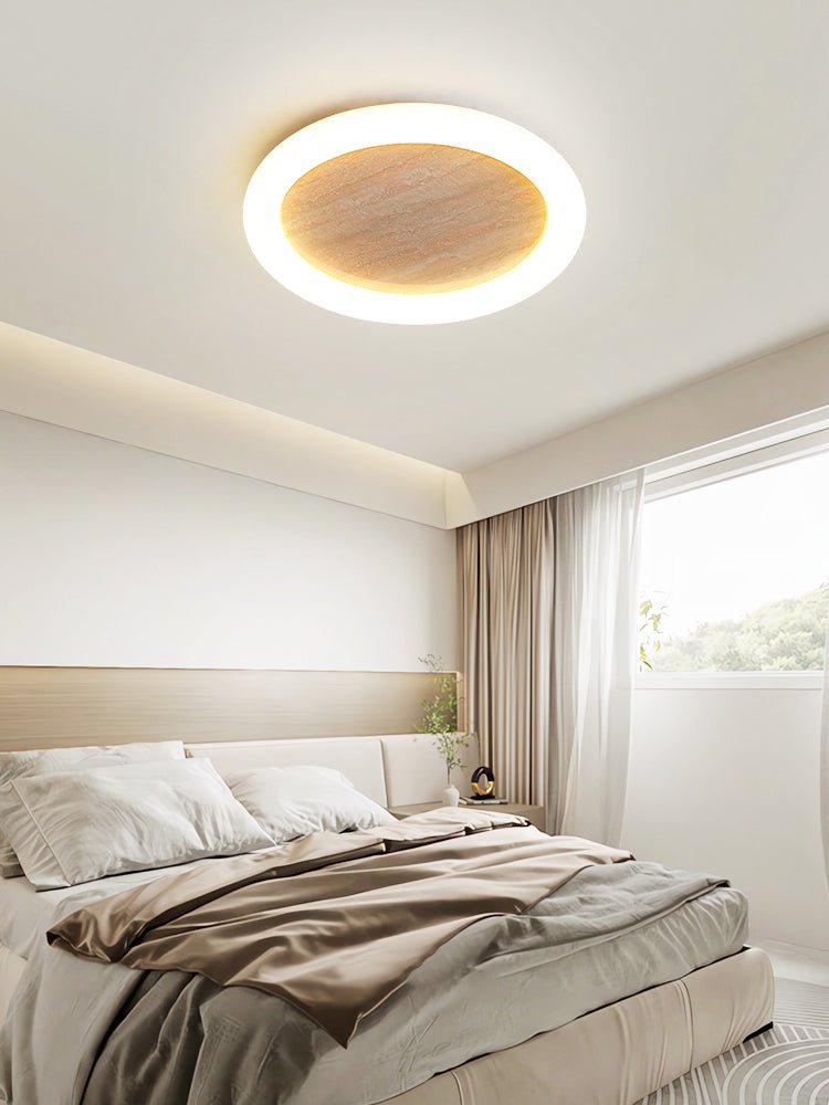 Luma Sol Travertine Ceiling Light