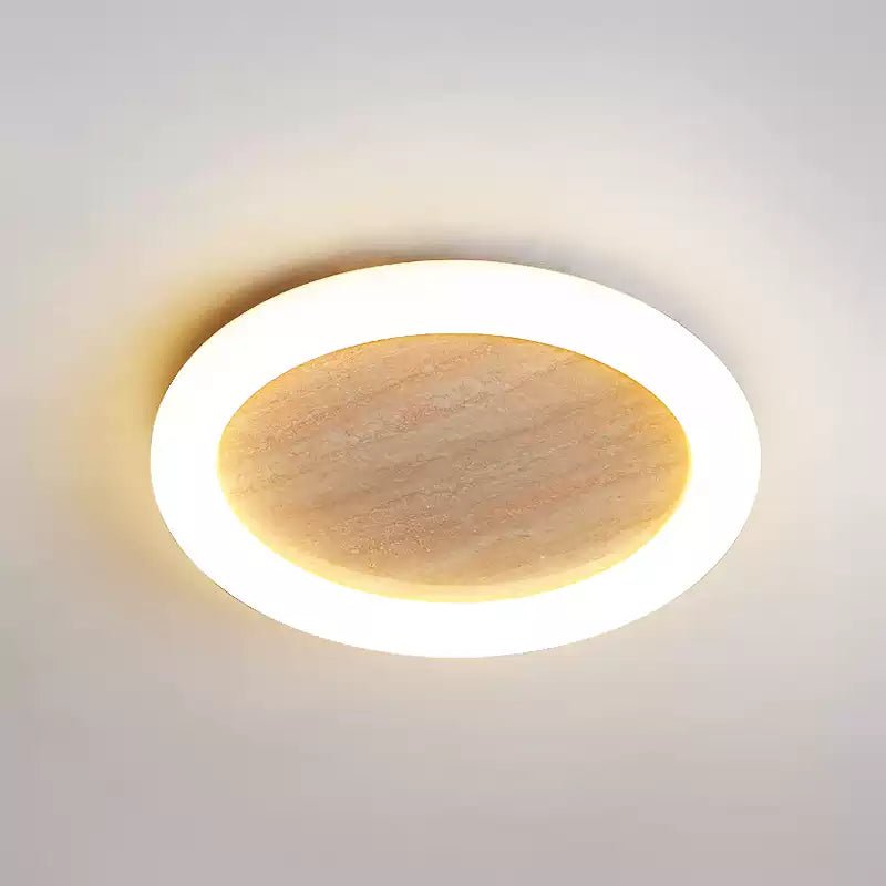 Luma Sol Travertine Ceiling Light
