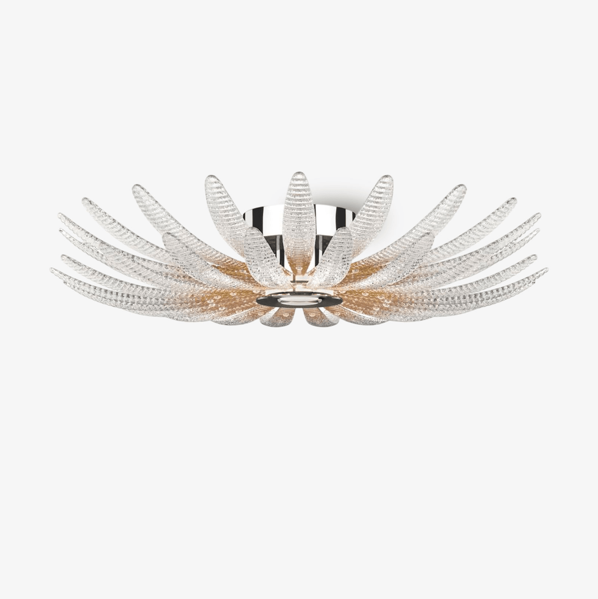 Aurelia Glass Petal Ceiling Light