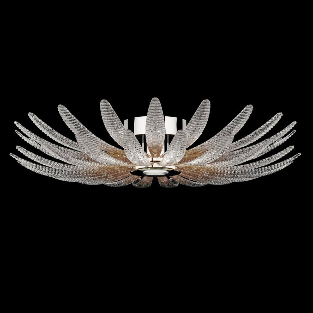 Aurelia Glass Petal Ceiling Light