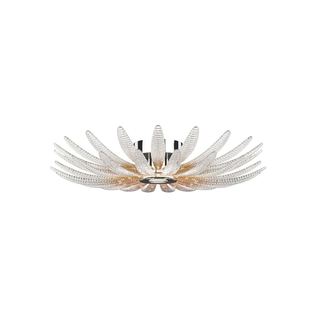 Aurelia Glass Petal Ceiling Light