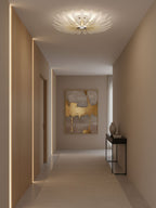 Aurelia Glass Petal Ceiling Light