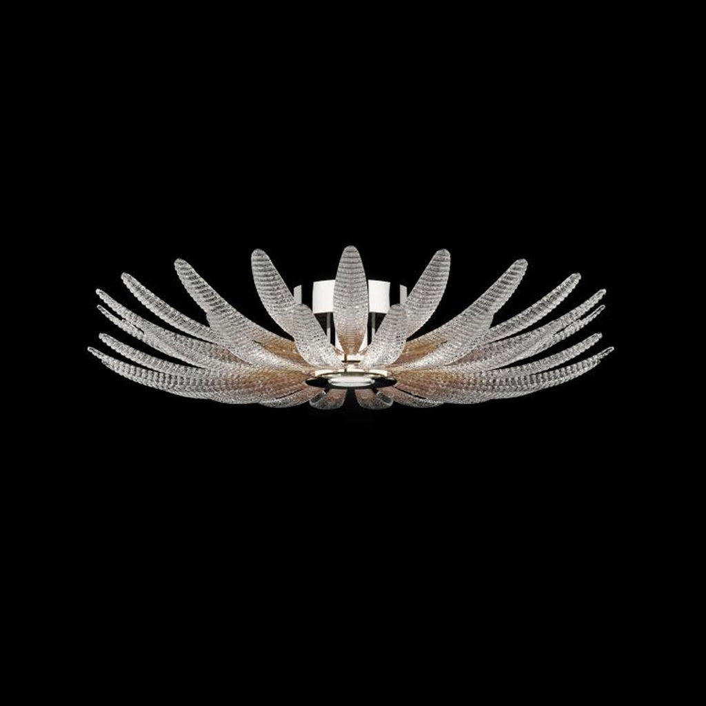 Aurelia Glass Petal Ceiling Light