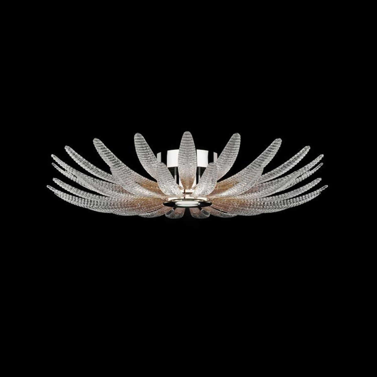 Aurelia Glass Petal Ceiling Light