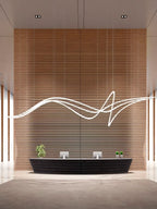 Halti Necklace Acrylic Chandelier