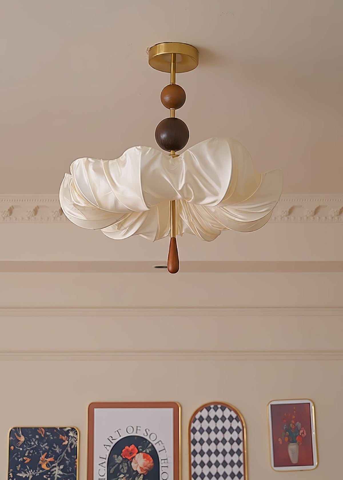 Floralis Fabric Ceiling Light
