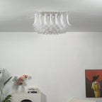 Petal Glass Ceiling Light