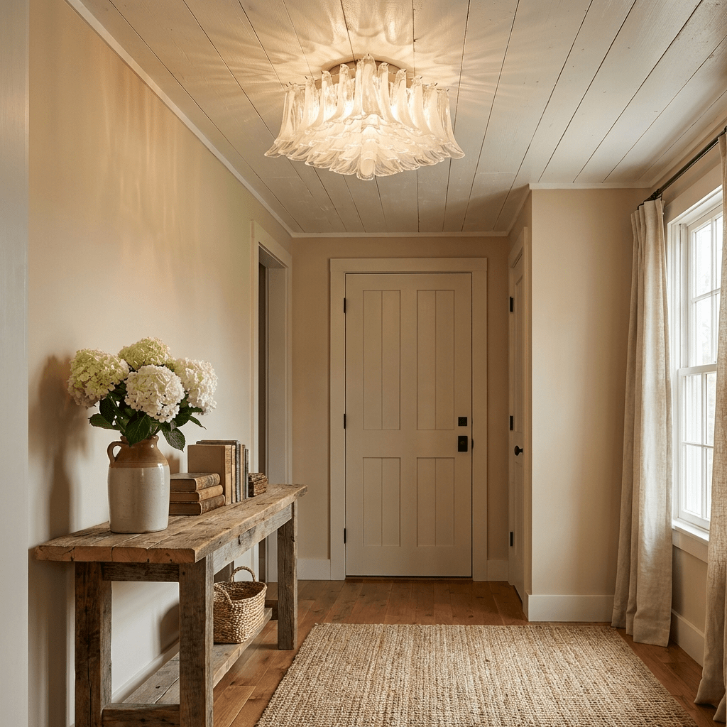 Petal Glass Ceiling Light