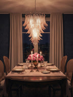 Rosalind Glass Chandelier
