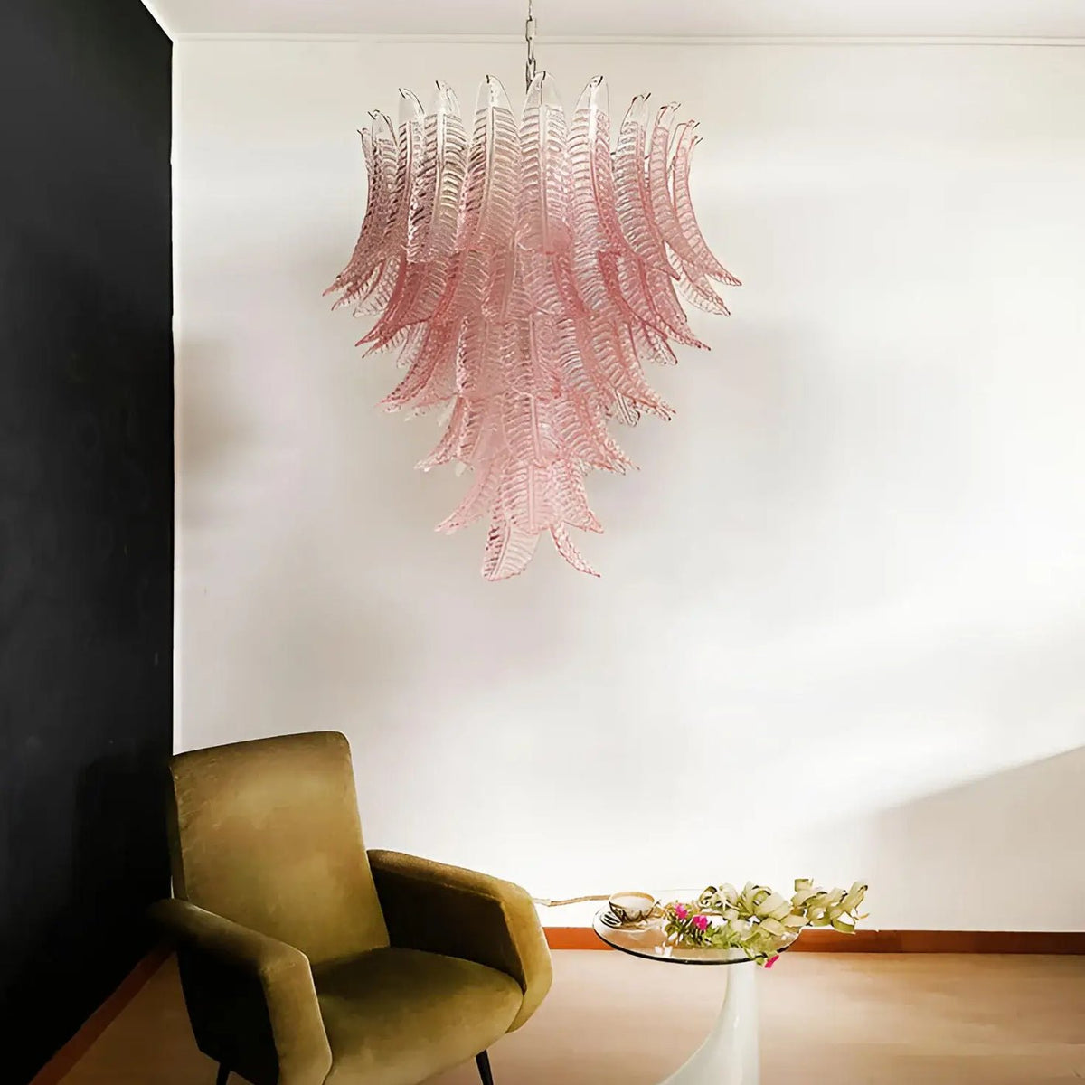 Rosalind Glass Chandelier