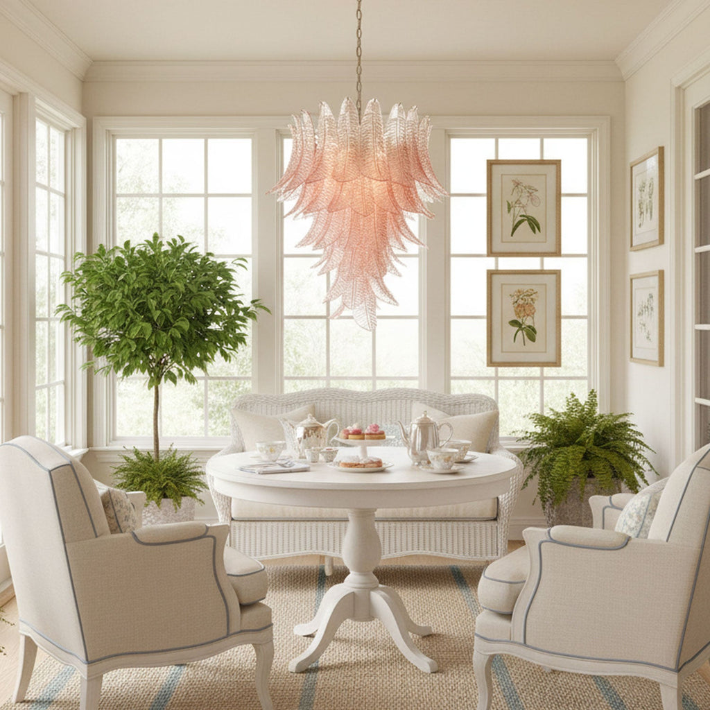 Rosalind Glass Chandelier